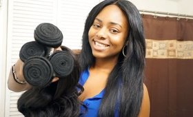 Silk Base Closure Unboxing from Lisa Virgin Hair Aliexpress