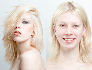Our gorgeous model before any makeup and after. For tutorial see williamspromakeup.blogspot.co.uk

(c) www.wayneleewilliams.co.uk