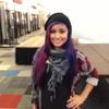 Purple and blue hair <3
