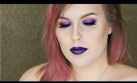 Analogous Pink, Purple and Blue Makeup Tutorial // Rebecca Shores MUA