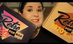 Retro Pop Box 1970s & 1980s Unboxings - August 2016