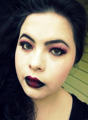 The beautiful dead. Vampire make-up 
