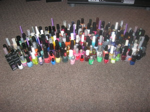This is my nail polish collection =)
