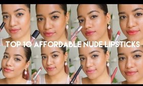 Top 10 Affordable Nude Lipsticks