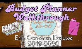 BUDGET PLANNER SETUP | How I Setup my Erin Condren Monthly Deluxe Planner | GOING DEBT FREE!