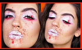 BLOOD SPLATTER Halloween Makeup