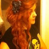 Side Swept Ariel Hair