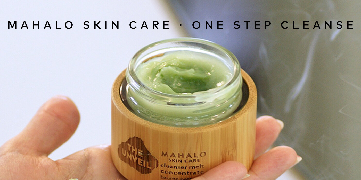 One step to melt makeup, sweep away buildup, and keep skin balanced and soft. Shop the MAHALO Skin Care The Unveil Cleanser Melt Concentrate