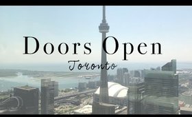 Follow Me Around: Doors Open Toronto Vlog ◌ alishainc