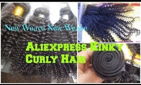 Initial Review:Aliexpress Kinky curly Hair- Sexy Virgin Hair