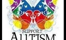 april autism month nail art