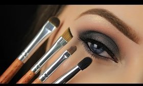 Dramatic Smokey Eye | Vanity Planet Vegan Brushes | AD