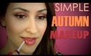 Simple Autumn/Thanksgiving Makeup