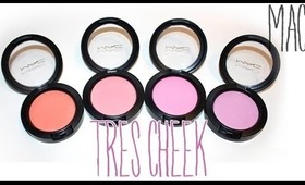 Review & Swatches: MAC Très Cheek Collection (Full of Joy, Lovecloud, Modern Mandarin, Peony Petal)