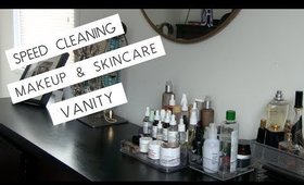 Clean With Me: Dresser and Vanity (Skincare and Makeup Organization)