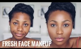 "NO MAKEUP" MAKEUP/ NATURAL FRESH FACE MAKEUP | DIMMA UMEH