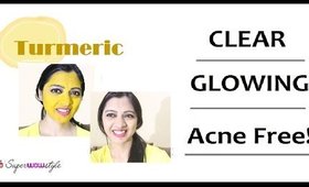 Turmeric Face Mask/Pack _ (Clear Glowing Skin!)_ SuperWowStyle Prachi