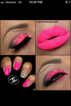 Sweet 16 Party Makeup