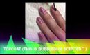 Bubble mani nail art
