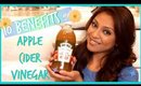 10 Benefits of Apple Cider Vinegar │ Skin, Hair, Weight Loss, Detox, Allergies,  & More!