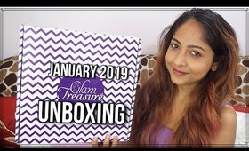 Glam Treasure box January 2019 | Unboxing & Review | Stacey Castanha