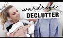 Decluttering My Wardrobe & Closet Organisation | Tops, Tees & Shirts