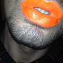 Uv orange lips