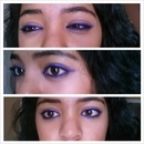 painted purple