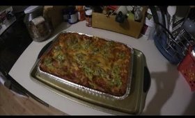 Baked Spinach Cheese Manicotti