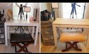 DIY: Quick Office/ Recording Space Makeover | Desk, Chair, Decor