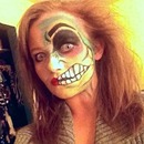 Halloween look - two faced