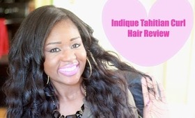 Indique Tahitian Curl Hair Extensions/Weave Review