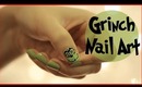 Nail Art for Christmas: THE GRINCH!