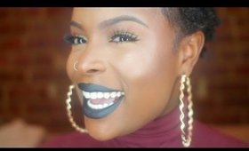 BLACK LIPSTICK TUTORIAL