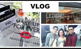 VLOG MAC Le Disko Haul, Fashion Show, & Make Up Forever Event | DressYourselfHappy