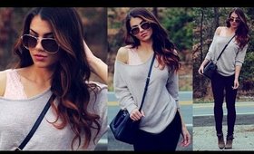 Get Ready With Me! Casual Outfit Idea! + Go-To Everyday Makeup & Hair!
