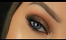 Beginners Friendly Bronze Smokey Eye with Pink Lip ft Primark | AD