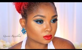 Festive Holiday Make Up ! *Full Face / collab with Jaz Jackson & Beauty By Lee