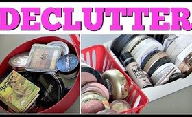 Cheek Product Declutter | Blush Highlighter And Bronzer Declutter 2019