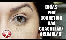 COMO FAZER O CORRETIVO PARAR DE CRAQUELAR - DICAS PRO CORRETIVO PERFEITO! Duda Fernandes