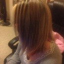 Highlights and Haircut By Christy Farabaugh