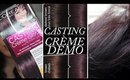 L'Oreal Casting Creme Gloss Demo on Dark Hair