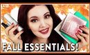 THE ULTIMATE MAKEUP ESSENTIALS FOR FALL & WINTER