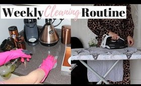 Weekly Cleaning Routine - Whole House Clean With Me UK