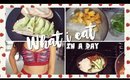 WHAT I EAT IN A DAY & HOME WORK-OUT 🏋🏼🍎 | #FITMOM (extra video)