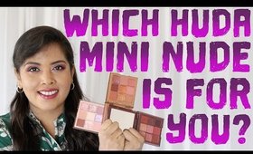 WHICH HUDA BEAUTY NUDE OBSESSIONS PALETTES TO BUY? DEMOS ON TAN SKIN