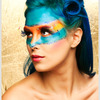 Bright fantasy make up