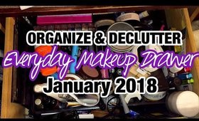 ORGANIZE & DECLUTTER With Me! Episode #8 || JANUARY 2018 | MelissaQ|