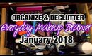 ORGANIZE & DECLUTTER With Me! Episode #8 || JANUARY 2018 | MelissaQ|