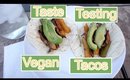 Taste Testing Vegan Tacos!  | Ashley Engles